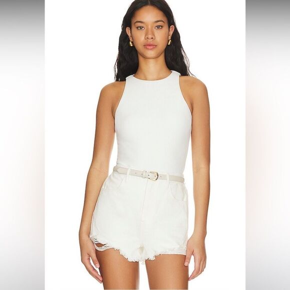 Show Me Your Mumu Best Bodysuit in White Size L - Picture 1 of 8